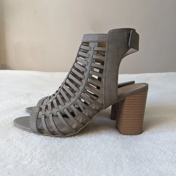 Call It Spring Open-Toe Boots - Picture 2 of 10